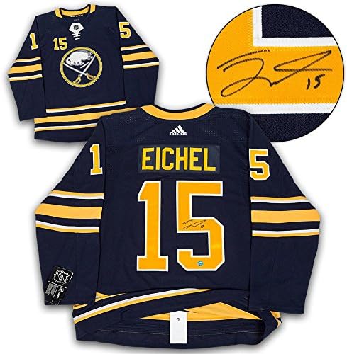 Jack Eichel Buffalo Sabres İmzalı Adidas Forması-İmzalı NHL Formaları