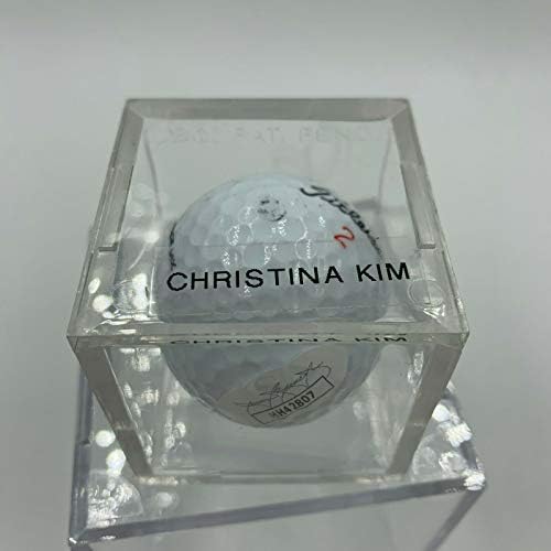 Christina Kim İmzalı Golf Topu Pga'yı JSA COA ile İmzaladı