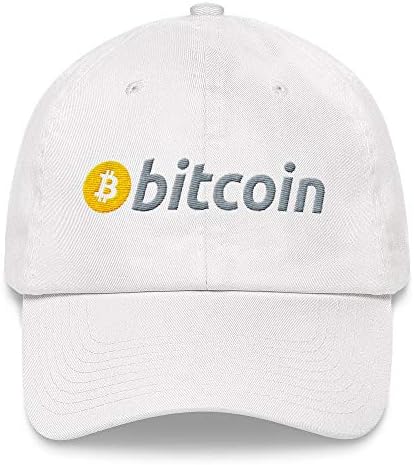 JJS Marketplace Bitcoin Logo Baba Şapkası, Kripto Para Merch Beyzbol Şapkası, Kripto Para Tüccarı Hediye