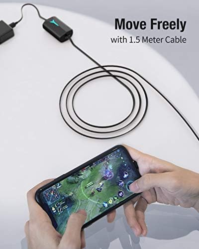 ıWALK 9000mAh Güç Bankası Taşınabilir Şarj Cihazı, Dahili Kablo 4.9 ft Uzunluğa Sahip Oyun Şarj Cihazı, iPhone 11, XS/XR/X, 8,7,6