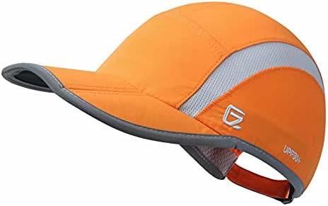 GADIEMKENSD Yansıtıcı Katlanır Açık Şapka Yapılandırılmamış Tasarım UPF 50 + Güneş Koruma Spor Şapkalar için Womens ve Mens