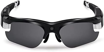Sheawasy Kamera Gözlükleri - 1080P Spor Video Gözlükleri 32GB Bellek, Sürüş, Seyahat, Vlog, Yürüyüş, Polarize, UV 400 Lens için