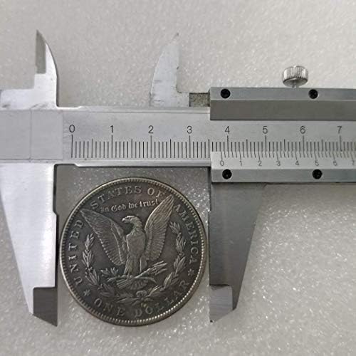 MOMOKY Kopya 1895-S-Morgan Dolar Kaplama Gümüş Sikke-Çoğaltma ABD Eski Orijinal Ön Morgan Hatıra Paraları Belki Sikke En İyi
