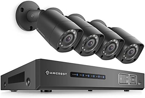 Amcrest AMDV4M8-4B-B UltraHD 4MP 8CH 3840TVL 4MP Video Güvenlik Sistemi