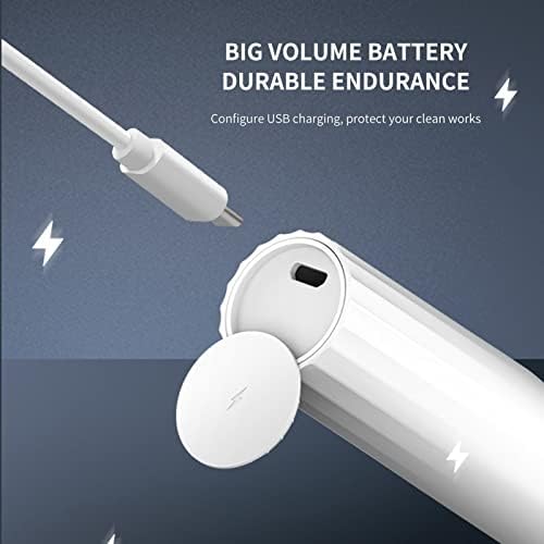 Snoıluo Sonic Elektrikli Diş Fırçası, 2 Fırça Kafalı Ultra Beyazlatıcı Diş Fırçası, 3 Mod, 50 Gün Pil Ömrü, Kablosuz Şarj, IPX6