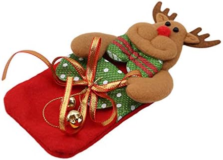 Cngstar Noel Çerezler Çanta Şeker Kılıfı Parti Noel Depolama Hediye Çantası Dekorasyon Malzemeleri,1