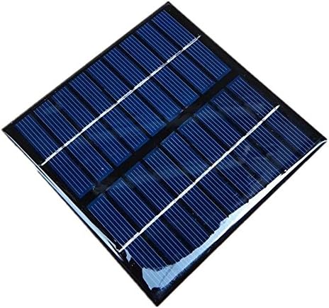 1X9 V 2 W 115x115x2mm Mikro Mini Güç Küçük Polikristal güneş pili Paneli modülü için DIY güneş ışık telefon şarj feneri (1)