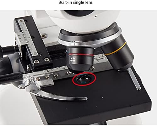WCN Mikroskop Büyüteç Bileşik Binoküler Mikroskoplar Ultra-Hassas Odaklama için Öğrenci Yetişkin Çocuk
