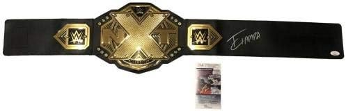 Tommaso Ciampa İmzalı WWE NXT Şampiyonası Goldie Oyuncak Kemeri İmzalı Güreş Çeşitli Eşyalar