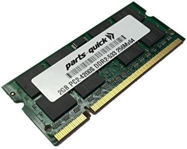 Acer Aspire 5050-3759 DDR2 PC2-4200 Dizüstü RAM için 2GB Bellek (PARÇALAR-hızlı Marka)