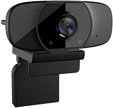 Mikrofonlu 1080P Web Kamerası, 110 Derece Görüş Açısına Sahip Web Kamerası, Görüntülü Görüşme Kaydı Konferansı için Masaüstü
