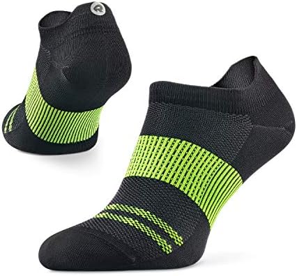 Rockay Çevik Ultralight Koşu Çorap Erkekler ve Kadınlar için, İnce, Ayak Bileği Kesim, Kemer Desteği, 100 % Geri Dönüşümlü, Anti-Koku