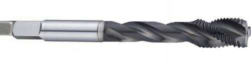 YG-1 ST Serisi Vanadyum Alaşımlı HSS Spiral Flüt Musluk, Hardslick Kaplı, Kare Uçlu Yuvarlak Şaft, Modifiye Dip Pah, 12-24 Diş