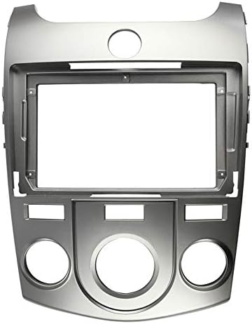 DAĞ ERKEKLER Fasya Aksesuarları KIA Forte için Araba Radyo Fasya Manuel AC 9 İnç Ekran Dash Paneli Dashboard Kurulum Takma Montaj