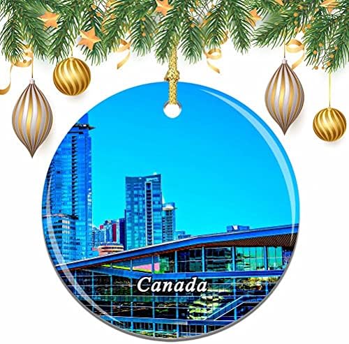 Kanada Vancouver Noel Noel Ağacı Süsleme Dekorasyon Düğün Asılı Kolye Dekor Şehir Seyahat Hatıra Koleksiyonu