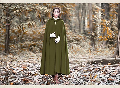 Baoqiya kadın yün karışımı pelerinler kapüşonlu pelerin dış giyim Panço sıcak sonbahar ve kış ceket