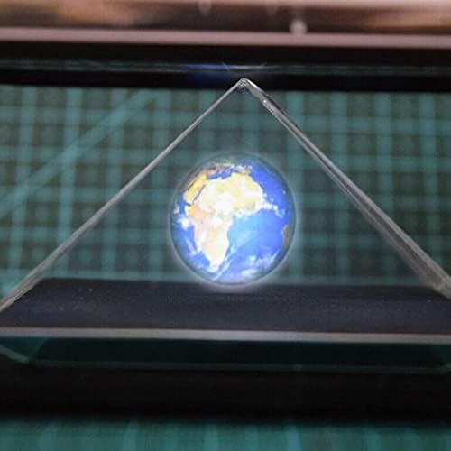 3D Holografik Ekran Piramit Standları Projektör, 3.5-6 İnç Mobil Akıllı Telefon Hologramı, Kurumsal Ürün Gösterimi, Karikatür