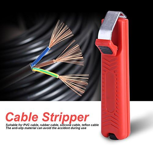 Jeanoko Kablo Pense, dayanıklı Tel Stripper Kaymaz Kauçuk Kablo için PVC Kauçuk Kablo Elektrikçiler için