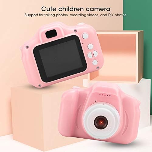Zopsc Taşınabilir Çocuk Kamera Mini Çocuk Çocuk Kamera Dijital Video Şarj Edilebilir Kamera Oyuncak ile 2.0 İnç TFT Renkli Ekran