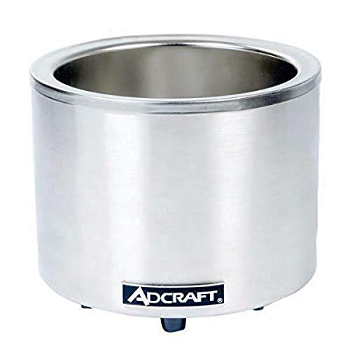 Adcraft FW - 1200WR (Yalnızca Taban) Termostatik Kontrollü Tezgah Üstü Yemek Pişiricisi ve Çorba ısıtıcısı, Paslanmaz Çelik,