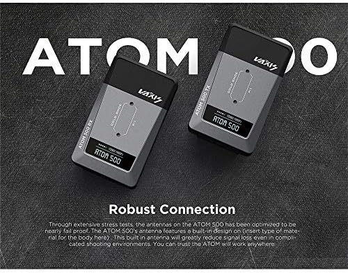 Vaxıs Atom 500 kadar 500ft transmissioin Mesafe Çift HDMI Düşük Gecikme 1080 p app Izleme Kablosuz Video Iletim Alıcı ve Verici