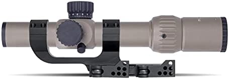 Monstrum G3 1-6x24 İlk Odak Düzlemi FFP Tüfek Kapsam ile MOA Reticle / Düz Koyu Toprak | ZR302 Tutuşunu Kapsam Dağı / Paket