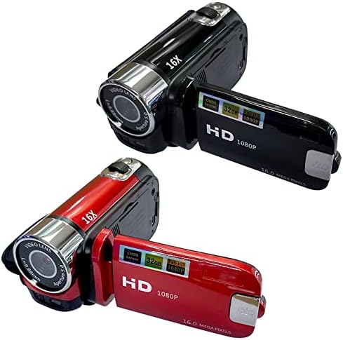Yetişkinler için Keyıwa Kamera, HD 1080 P Video Kamera El Dijital Kamera 16x Dijital Zoom Video Kamera Profesyonel