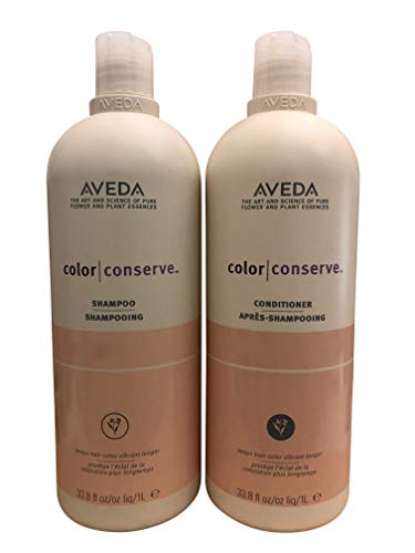 Aveda Color Conservate Şampuan ve Saç Kremi 33.8 oz Saç Renginin Korunmasına Yardımcı Olur ve Solmayı Önler
