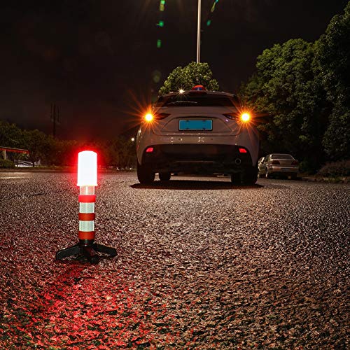 Twinkle Yıldız Acil Yol Kenarında Fişekleri Kiti LED Emniyet Strobe yol uyarı ışığı Karayolu Beacon Uyarı Flare Manyetik Tabanı