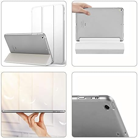 BEAFACE Kılıfları Apple iPad Hava 1/ iPad Hava Kılıf, Aşınmaya Dayanıklı Anti-Toz PC + PU Trifold Standı Kılıf iPad Hava 1 /