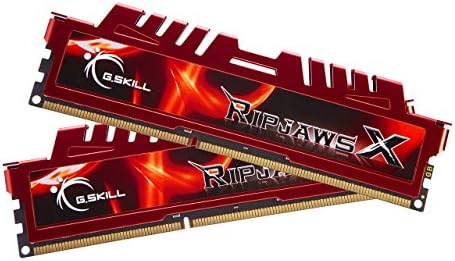 G. SKİLL Ripjaws X Serisi 8GB (2 x 4GB) Masaüstü Bellek, 240-Pin DDR3 SDRAM, 1600 MHz, PC3 12800 (F3-12800CL9D-8GBXL)