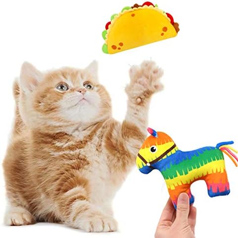 6 Paket Avokado Taco Biber Nacho Catnip Oyuncaklar Diş Sağlığı Kedi Oyuncaklar Interaktif Kedi Oyuncaklar Kapalı Kediler ıçin