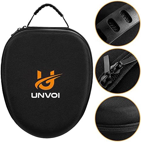 UNVOI Taşınabilir Boyun Fanı-Üç Hızlı Değişim ve USB Şarj Edilebilir, Seyahat, Spor Taşıma, Açık Hava Etkinlikleri için çok hafif
