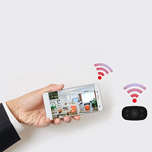 NicePlush Kablosuz WiFi Kamera, Cep Telefonu Uzaktan Monitör Ağ Akıllı Video Kaydedici Güvenlik Probu, 1080 P Yüksek Piksel ve