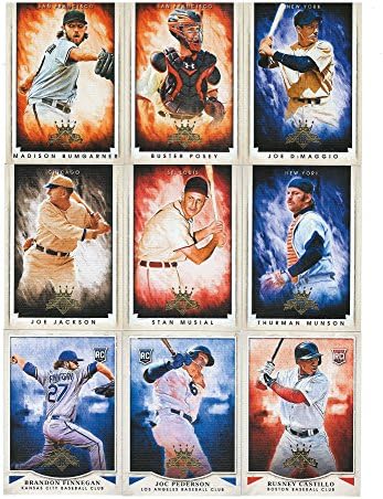 2015 Diamond Kings Serisi Major league Baseball Komple Nane 200 Kart Seti, Yıldızlar, Yeni Başlayanlar ve Babe Ruth, Roberto