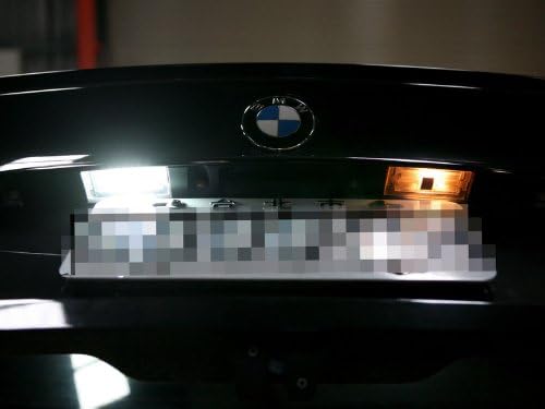BMW E46 4D 5D Sedan Touring için LED lisans Numarası Plaka Lambası LED Ampul