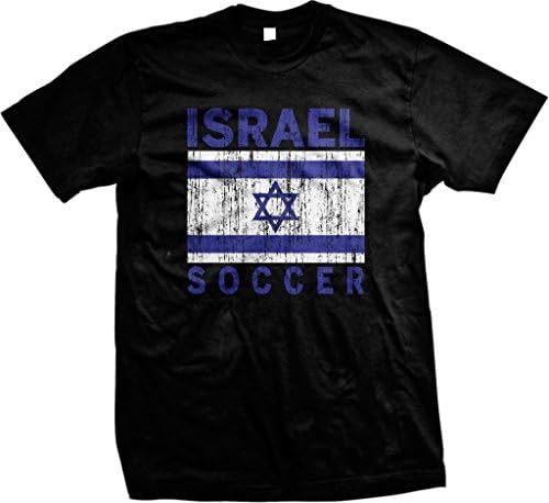 NOFO Giyim Co İsrail Futbol, İsrail Futbol Takımı, Bayrak erkek T-Shirt