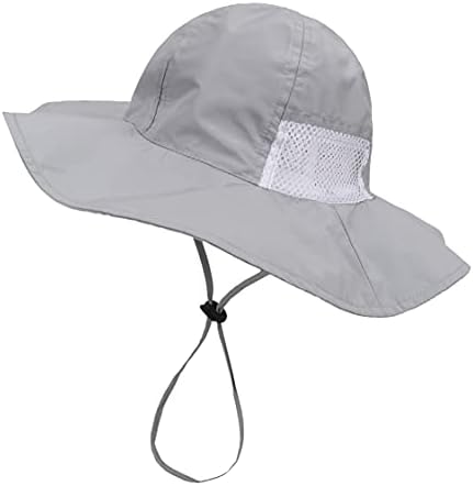 UPF 50 + Ayarlanabilir Bebek güneş şapkası, Bebek Kız Erkek Bebek Yürümeye Başlayan Çocuk için plaj şapkası, Küçük Çocuklar Kova