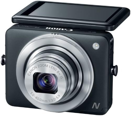 8x Optik Zoom ve 28mm Geniş Açılı Lensli Canon PowerShot N 12.1 MP CMOS Dijital Fotoğraf Makinesi (Siyah)
