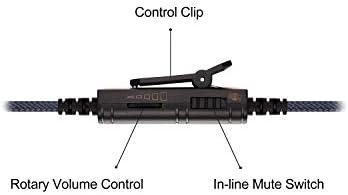 Ses Değiştirme Kulaklık Kablosu Ses Kontrolü ve Mikrofon Sessiz Anahtarı ile-Astro A10 A40 Oyun Kulaklıkları ve PS4 Xbox One