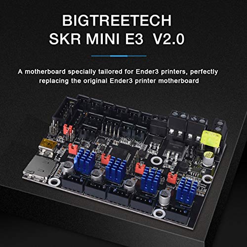 BIGTREETECH Doğrudan SKR Mini E3 V2.0 32Bit Sessiz kontrol panosu ile Entegre TMC2209 UART VS TMC2208 Ender 3 Pro / 5 3D Yazıcı