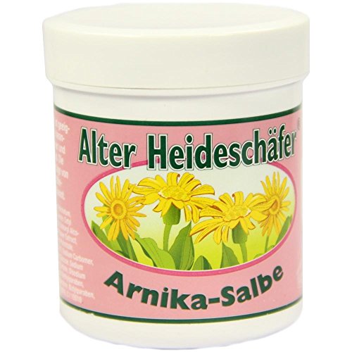 ASAM Alter Heideschäfer - Arnica Salbe 100 ML / 3.4 Fl. Çok Kuru, Hassas Ciltler için Oz Bitkisel Balsamı