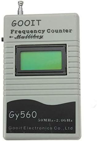 ZEFS -- ESD Clicker Counter-GY-560 Profesyonel Ses Test LCD ekran Taşınabilir Elektronik telsiz Pratik Dekoder frekans Sayıcı