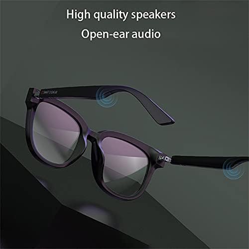 Akıllı Gözlük Bluetooth Güneş Gözlüğü Kablosuz Açık Kulak Kulaklıklar Anti-mavi ışık lensi Hoparlörler Dokunmatik Kontrollü Gözlük