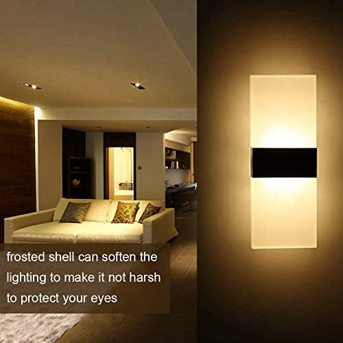 LED Duvar Aplikleri, akrilik Malzeme Duvara Monte duvar ışıkları Koridor Yatak Odası Banyo sundurma oturma odası(146 / sıcak