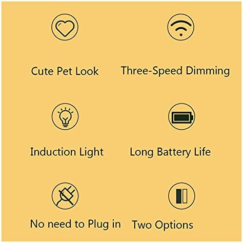 Ev Silikon Gece Lambası Çocuklar, Taşınabilir Sevimli Hayvan LED Lamba, USB Şarj Edilebilir Küçük Gece Lambaları, ayarlanabilir