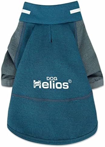Köpek Helios ® 'Eboneflow' Orta Ağırlık 4 Yönlü Streç Esnek ve Nefes Alabilen Performans Köpek Yoga Tişörtü