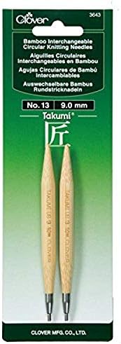 Yonca Needlecraft Takumi No. 13 Bambu Değiştirilebilir Dairesel Örgü İğneleri