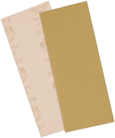 Dura-Altın Premium 1/2 Sayfalık Altın Zımpara Kağıdı Levhalar, 1000 Grit (16 Kutu) - Ahşap Mobilya Ağaç İşleme -4.5 x 11 Boyutu